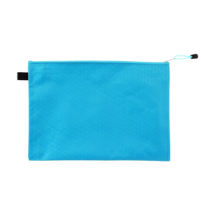 Папка-конверт Папка-конверт "Соты" А4, на молнии, 24.5 х 31 см, МИКС