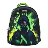 Рюкзак школьный, каркасный, 39&times;30&times;14 см &laquo;В маске&raquo;