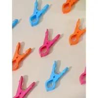 Прищепки для белья в корзинке Доляна, 7.5 см, 36 шт., МИКС