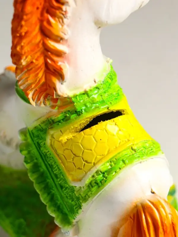 Копилка Копилка "Лошадь с мячом" 16,5х14х7,5 см, белый