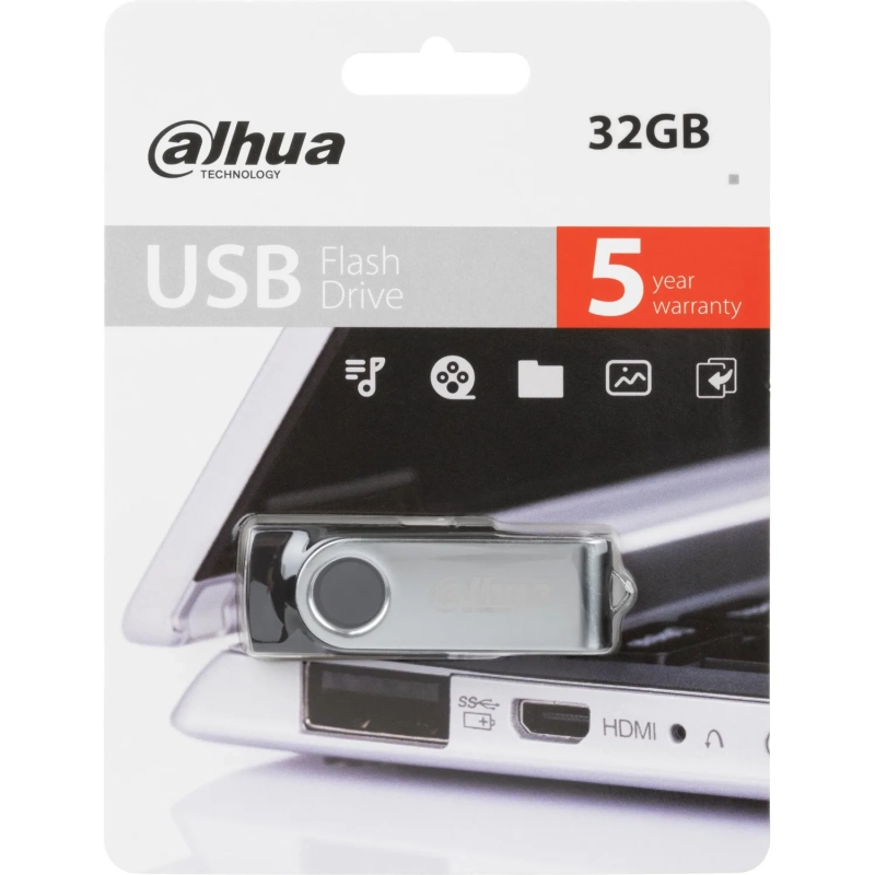 Флеш-память Dahua 32 ГБ, USB2.0 DHI-USB-U116-20-32GB