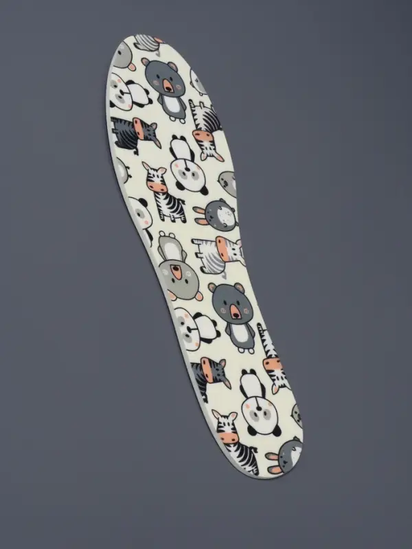 Стельки детские для обуви, универсальные, р-р RU до 35 (р-р Пр-ля до 36), 23.5 см, пара, белые