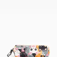 Рюкзак школьный &laquo;Котики&raquo;, с пеналом, 29&times;12&times;41 см, разноцветный