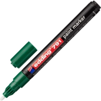 Маркер лаковый EDDING E-791/4 зеленый 1-2мм, пласт. корп