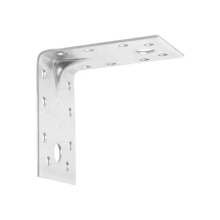 Уголок крепежный усиленный ТУНДРА krep, 65×65×50×2 мм, в упаковке 50 шт.