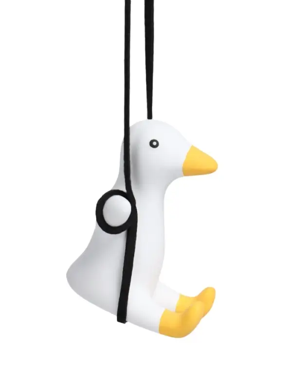 Подвес автомобильный, на зеркало &laquo;Утка&raquo; высота 6 см, шнурок 50 см