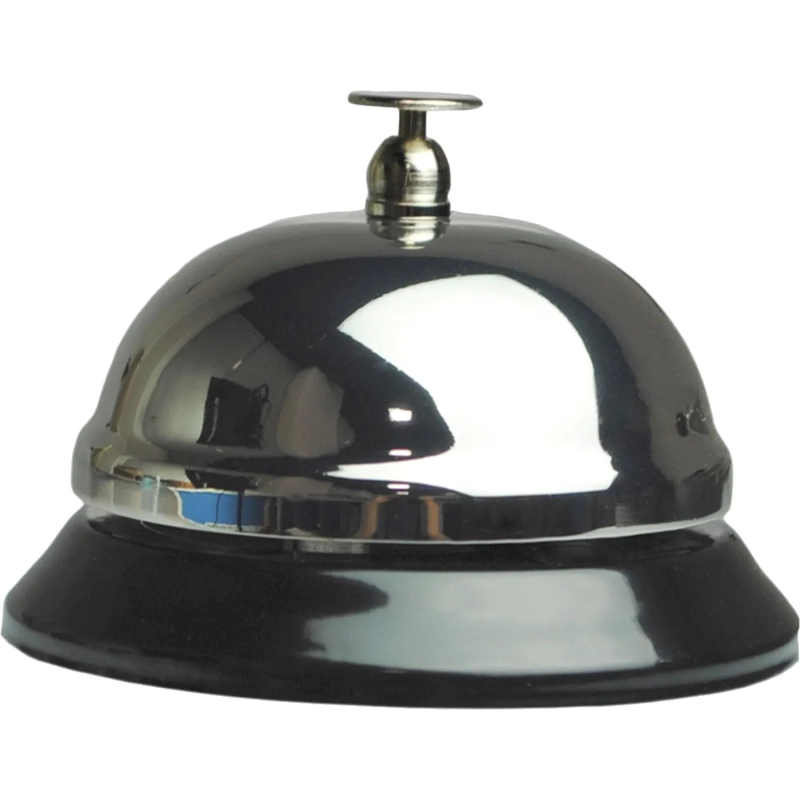 Звонок настольный металлический