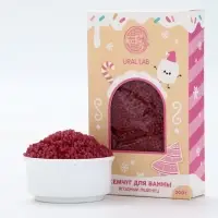 Жемчуг для ванны &laquo;Чудес и радости&raquo;, 200 г, ягодный леденец, URAL LAB