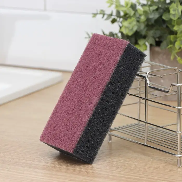 Губка бытовая с чистящим слоем Raccoon «Лофт», 1 шт, 15×7×4 см, крупонопористый поролон Губка бытовая с чистящим слоем Raccoon «Лофт», 1 шт, 15×7×4 см, крупонопористый поролон