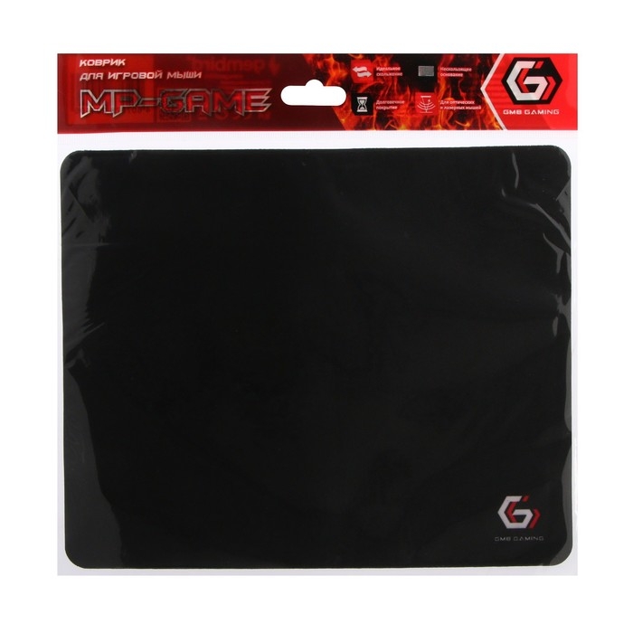 Коврик для мыши Gembird MP-GAME14, размеры 250х200х3 мм, черный