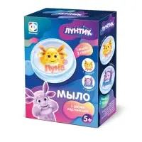 Набор для творчества. Мыло с картинкой "Лунтик и Луна"