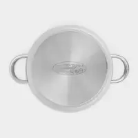 Кастрюля Катунь &laquo;Гретта&raquo;, 3.4 л, d=20 см, с крышкой, капсульное дно, индукция, нержавеющая сталь, AISI - 201, хромированная