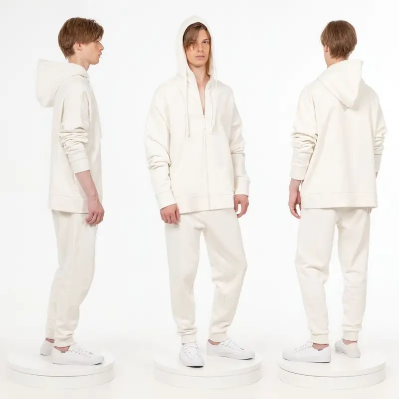 Толстовка унисекс H3, молочно-белая, размер XL/XXL Толстовка унисекс H3, молочно-белая, размер XL/XXL