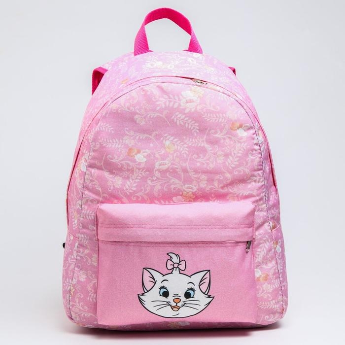 Рюкзак детский «Мари», 33×13×37, отдел на молнии, карман, розовый
