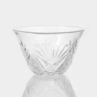 Набор салатников Cartier, 215 мл, 6 шт., d=10 см, стекло, прозрачный