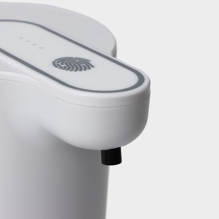 Дозатор - диспенсер для мыла SAVANNA, сенсорный, дозатор пенка, 350 мл, цвет белый Дозатор - диспенсер для мыла SAVANNA, сенсорный, дозатор пенка, 350 мл, цвет белый