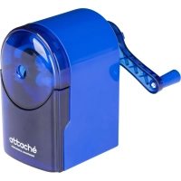 Точилка механическая Attache, синяя 60х110х101 мм