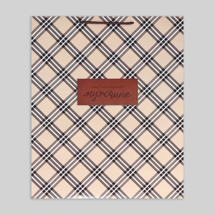 Пакет подарочный ламинированный, упаковка, «Настоящему мужчине», XL, 40 х 49 х 15 см Пакет подарочный ламинированный, упаковка, «Настоящему мужчине», XL, 40 х 49 х 15 см