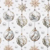 Упаковочная бумага на новый год, двухсторонняя крафтовая &laquo;Новогодние шары&raquo;, 70&times;100 см