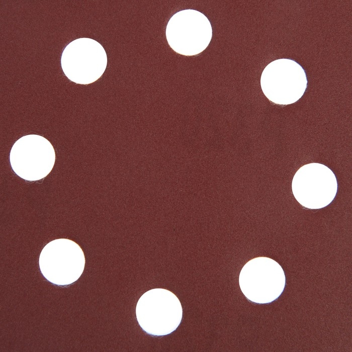 Круг абразивный шлифовальный под Круг абразивный шлифовальный под "липучку" ТУНДРА, перфорированный, 125 мм, Р320, 10 шт.