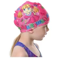 Шапочка для плавания детская ONLYTOP «Милашка», тканевая, обхват 46-52 см Шапочка для плавания детская ONLYTOP «Милашка», тканевая, обхват 46-52 см