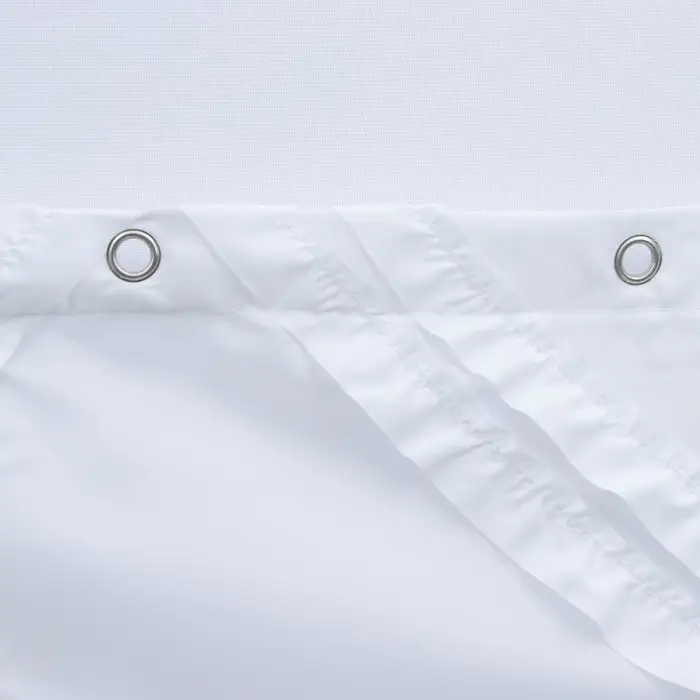 Штора для ванной &laquo;Ла Каса&raquo;, с люверсами, 180&times;180 см, полиэстер, белая