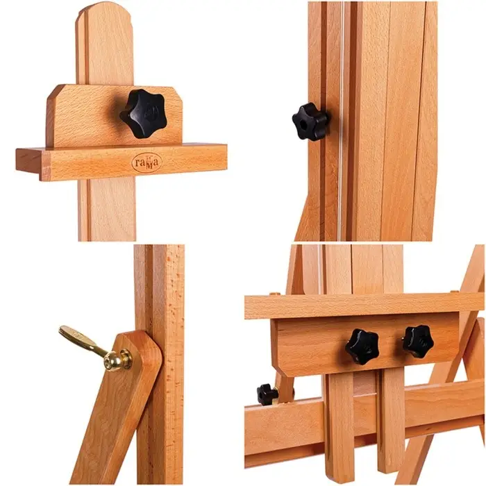 Мольберт профессиональный Мольберт профессиональный "Парус" Гамма 61 х 65,5 х 137 (174) см, бук