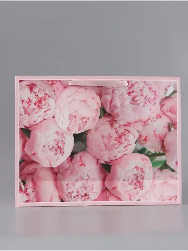 Пакет подарочный ламинированный, упаковка, For you, L 40&times;31&times;11.5 см