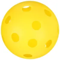 Мяч для флорбола ONLYTOP, d=7.2 см, 23 г, МИКС