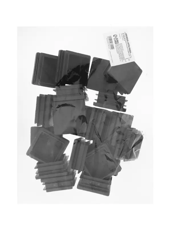 Заглушка для профильной трубы ТУНДРА, 40&times;40 мм, набор 20 шт.