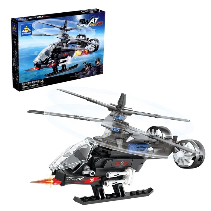 Конструктор «Спецназ. Вертолет», 192 детали Конструктор «Спецназ. Вертолет», 192 детали