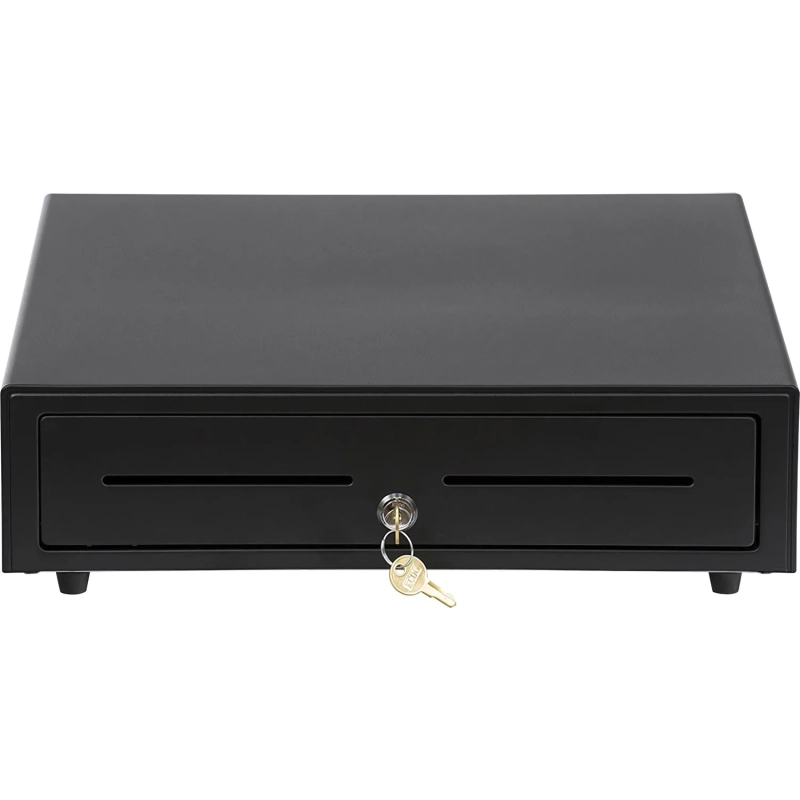 Денежный ящикАТОЛ CD-410-B черный, 410x415x100, 24V