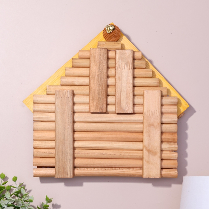 Ключница Ключница "Изба с окном", 26 х 25 см