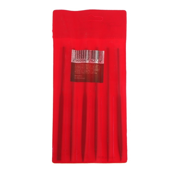 Набор надфилей ЛОМ, металлические рукоятки, 60 х 140 х 3 мм, 6 шт. Набор надфилей ЛОМ, металлические рукоятки, 60 х 140 х 3 мм, 6 шт.