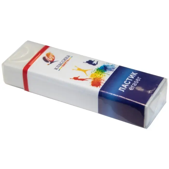 Ластик Луч Ластик Луч "Классика" К4, термопластичная резина (60 х 19 х 10 мм), в обёртке