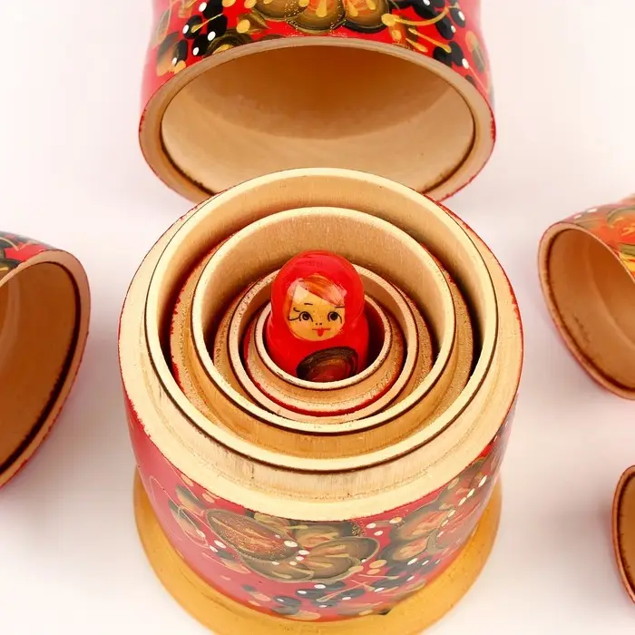 Матрёшка 5 в 1 большая, МИКС Матрёшка 5 в 1 большая, МИКС