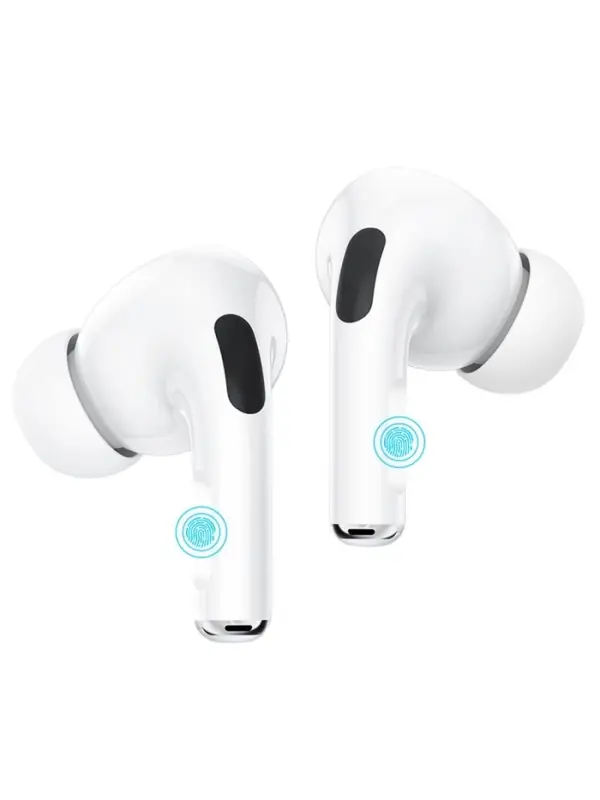 Наушники беспроводные Hoco EW04, TWS, вакуумные, Bluetooth 5.1, 30/400 мАч, шумоподавление, белые