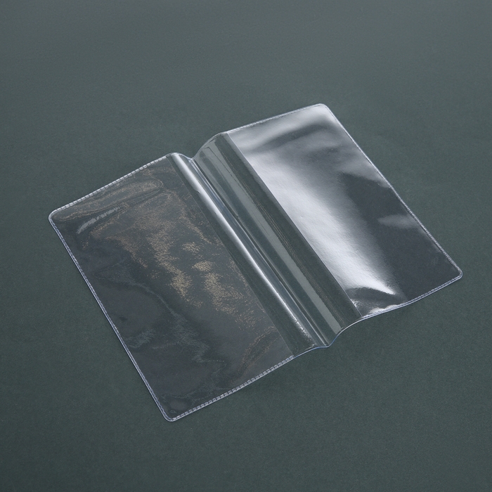 Набор для паспорта: обложка на паспорт; 10 чехлов на страницы паспорта, 2 чехла для карт, цвет прозрачный Набор для паспорта: обложка на паспорт; 10 чехлов на страницы паспорта, 2 чехла для карт, цвет прозрачный