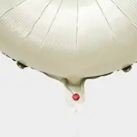 Воздушный шар фольгированный 40" &laquo;Цифра 8&raquo;, белый песок