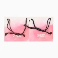 Браслеты парные &laquo;Неразлучники. Две буквы&raquo;, d=5.5 см, набор 2 шт. разноцветные