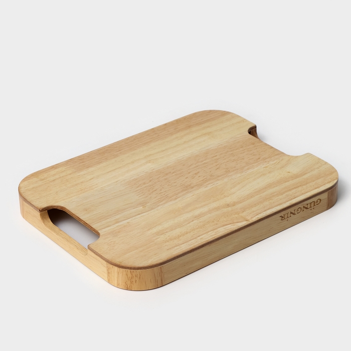 Поднос с ручками «Люкс», 30×23×2,8 см, гевея Поднос с ручками «Люкс», 30×23×2,8 см, гевея