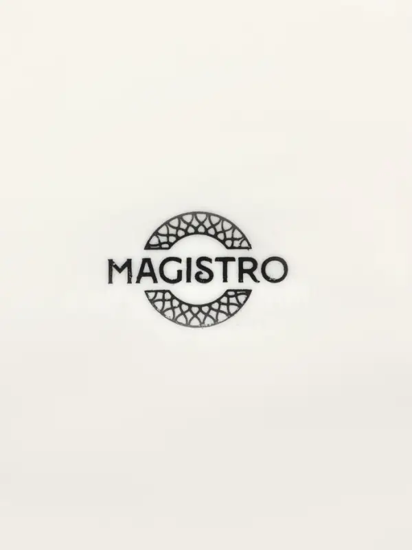 Блюдо Magistro &laquo;Лист Бланш&raquo;, 31&times;22&times;3.5 см, фарфор, белое