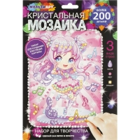 Мозаика кристальная 17x23см зажигательн.Аниме, наб МУЛЬТИ АРТ CRYST-PINTAN1