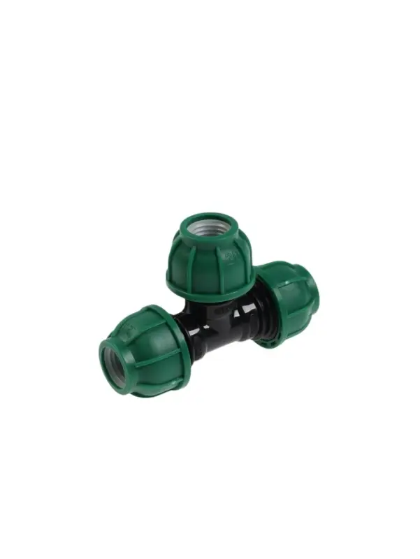 Тройник ПНД ZEIN, 20 мм, цанга