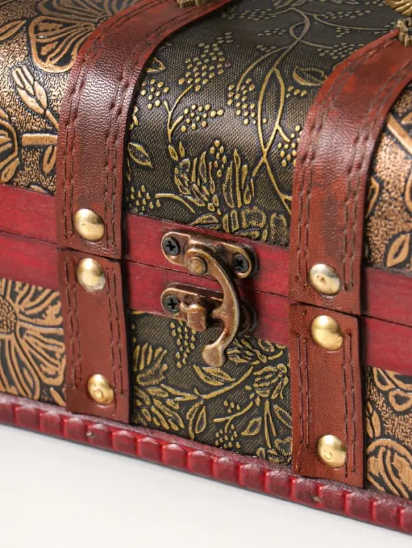 Шкатулка для украшений &laquo;Сундучок. Цветущий сад&raquo;, дерево, 11.5&times;18&times;12 см