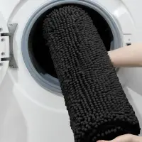 Коврик для дома LaDо́m, букли, плотность 1400 г, 50&times;80 см, графитовый