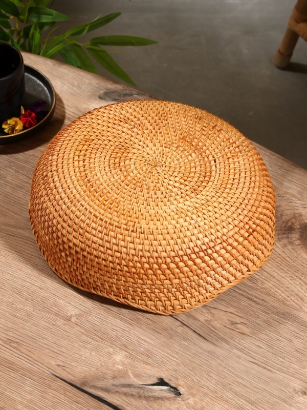 Корзина для фруктов плетёная 28х28х9 см, ротанг