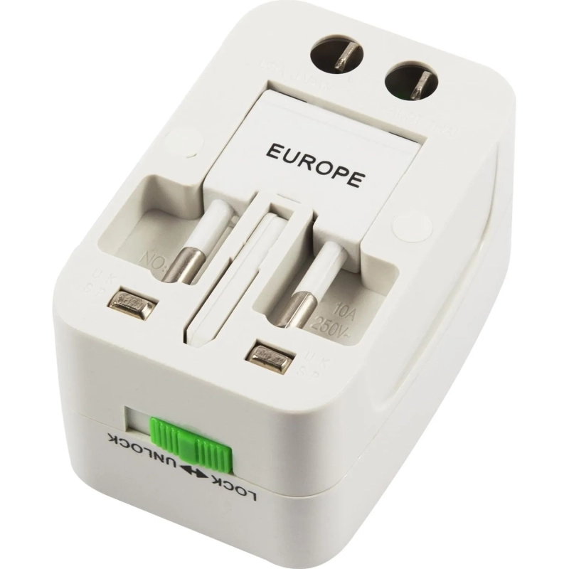 Переходник сетевой Red Line (УТ000024759) UCA-1 (EU/US/CN/UK/AU) унив. бел