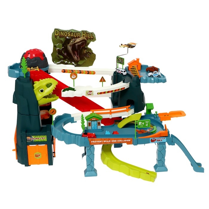 Автотрек «Динозавр», звуковые эффекты, эффект дыма Автотрек «Динозавр», звуковые эффекты, эффект дыма