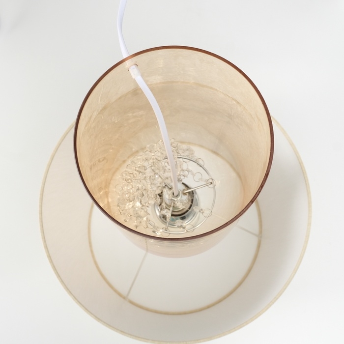 Настольная лампа с абажуром RISALUX «Фолио», Е27, 40 Вт, 33×33×56 см Настольная лампа с абажуром RISALUX «Фолио», Е27, 40 Вт, 33×33×56 см